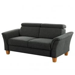Fredriks Canapé Eustis (2/3 places) - Tissage à plat - Tissu Amra: Anthracite