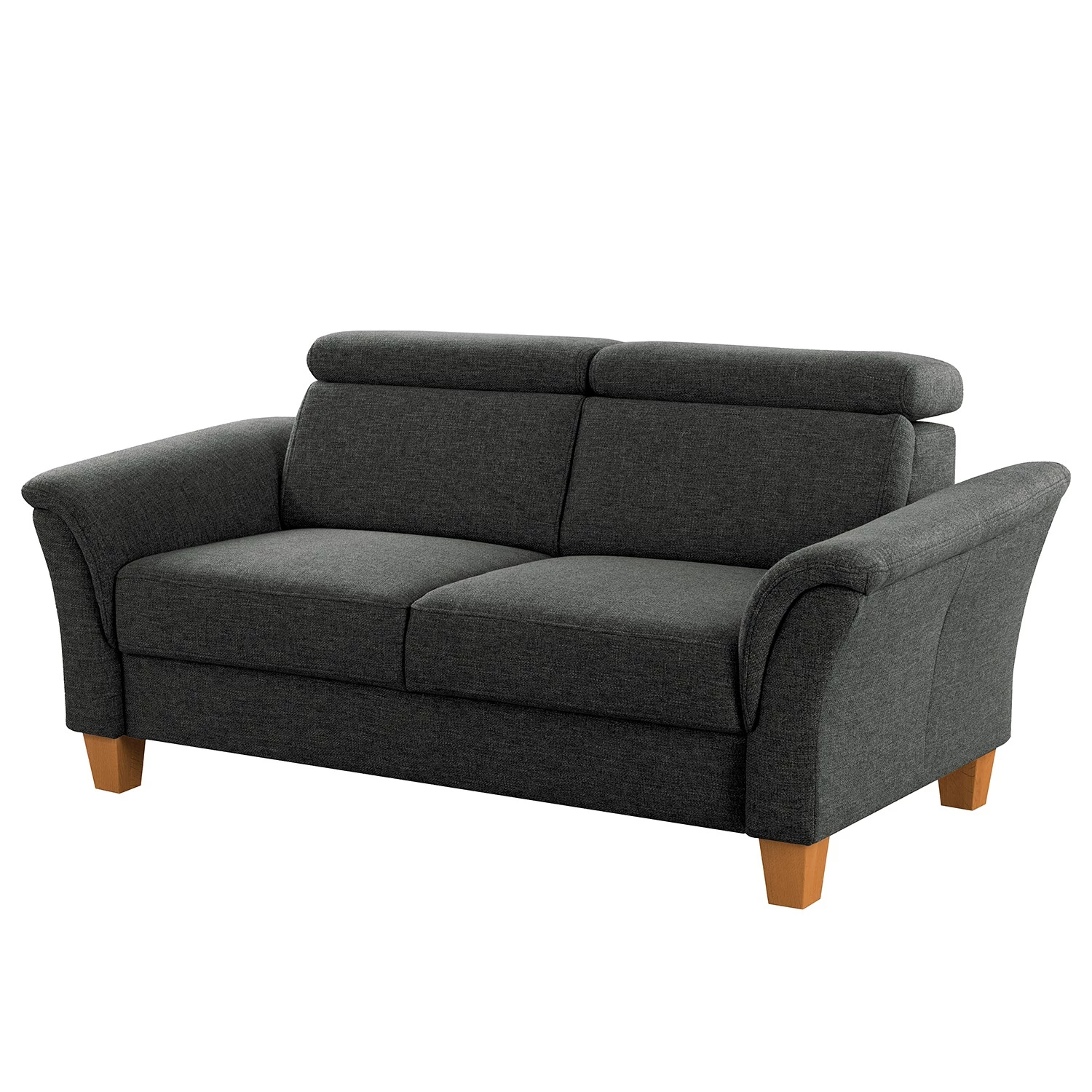 Fredriks Canapé Eustis (2/3 places) - Tissage à plat - Tissu Amra: Anthracite 3 Fredriks Canapé Eustis (2/3 places) - Tissage à plat - Tissu Amra: Anthracite