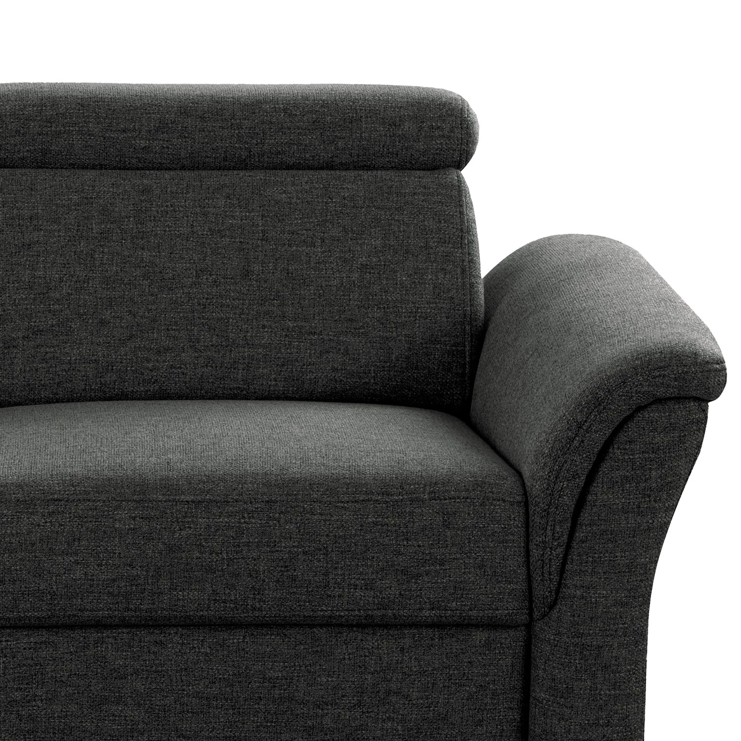 Fredriks Canapé Eustis (2/3 places) - Tissage à plat - Tissu Amra: Anthracite 11 Fredriks Canapé Eustis (2/3 places) - Tissage à plat - Tissu Amra: Anthracite – Image 9