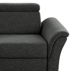 Fredriks Méridienne Eustis - Tissage à plat - Tissu Amra: Anthracite - Méridienne courte à droite (vue de face) -Meubles de salon Soldes 1000314618 211221 13052000918 DETAILS P000000001000314618