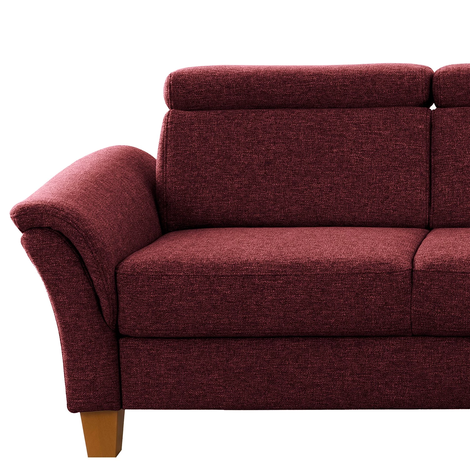 Fredriks Canapé d’angle Estufa - Tissage à plat - Tissu Amra: Rose vieilli - Méridienne courte à droite (vue de face) - Sans fonction couchage 11 Fredriks Canapé d’angle Estufa - Tissage à plat - Tissu Amra: Rose vieilli - Méridienne courte à droite (vue de face) - Sans fonction couchage – Image 9