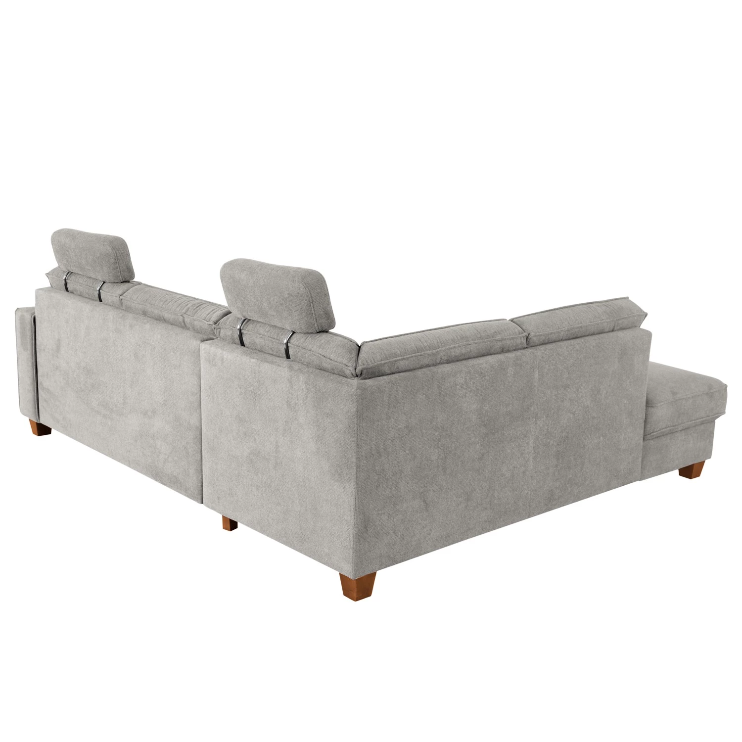 Fredriks Canapé d’angle Ford Point - Tissage à plat - Tissu Palila: Granite - Méridienne longue à gauche (vue de face) - Avec fonction couchage 8 Fredriks Canapé d’angle Ford Point - Tissage à plat - Tissu Palila: Granite - Méridienne longue à gauche (vue de face) - Avec fonction couchage – Image 6