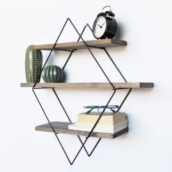 Red Living Étagère murale Willes I - Épicéa massif / Métal - Épicéa / Noir 13 Red Living Étagère murale Willes I - Épicéa massif / Métal - Épicéa / Noir -Meubles de salon Soldes 1000314861 211214 13383200078 MOOD DETAILS P000000001000314861 mood