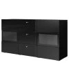 Loftscape Enfilade Adschman - Noir brillant / Noir mat -Meubles de salon Soldes 1000314944 211209 13334200023 IMAGE P000000001000314944