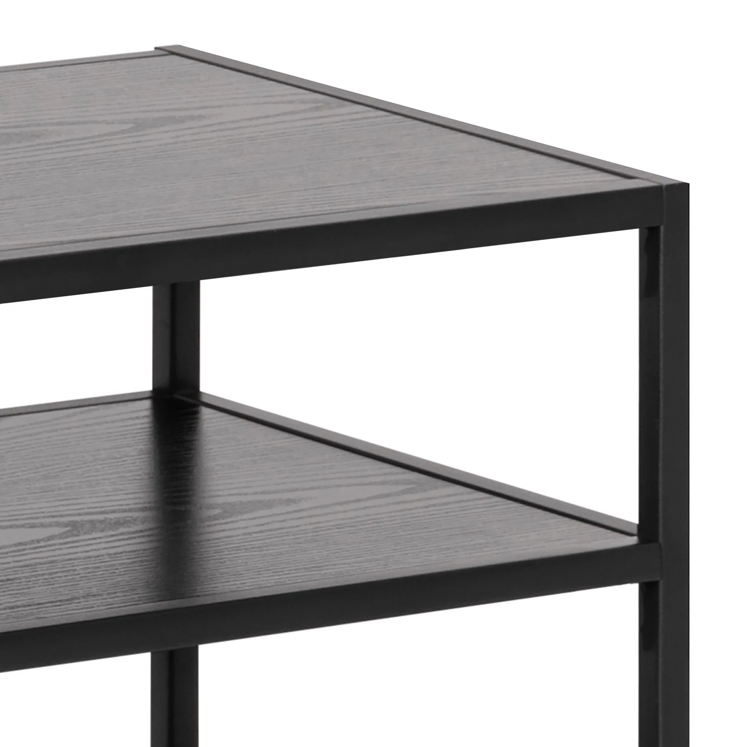 Red Living Meuble TV Coogee - Imitation chêne brun noir / Noir 9 Red Living Meuble TV Coogee - Imitation chêne brun noir / Noir – Image 7