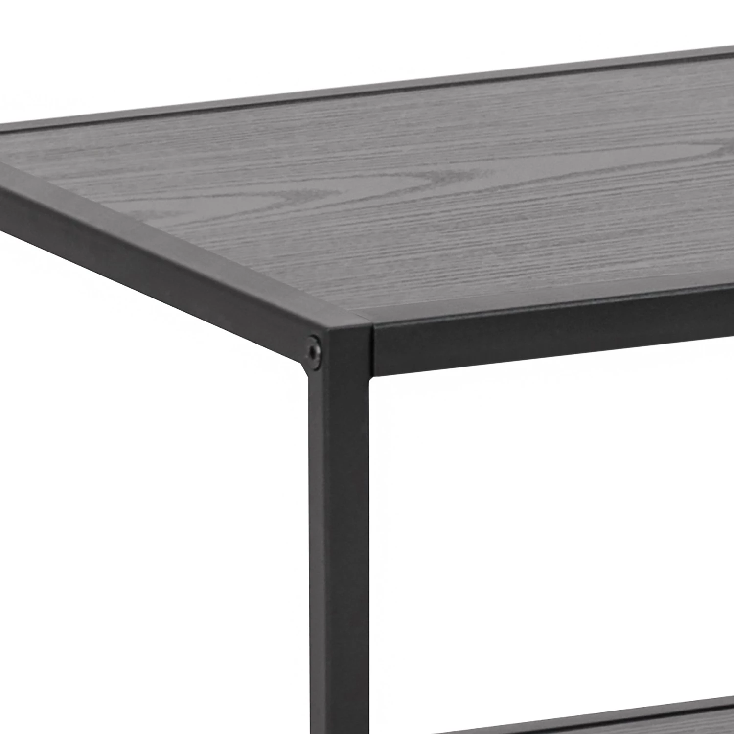 Red Living Meuble TV Coogee - Imitation chêne brun noir / Noir 10 Red Living Meuble TV Coogee - Imitation chêne brun noir / Noir – Image 8