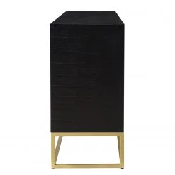 Jack & Alice Enfilade Nooble I - Manguier massif / Métal - Manguier noir / Doré 12 Jack & Alice Enfilade Nooble I - Manguier massif / Métal - Manguier noir / Doré -Meubles de salon Soldes 1000315452 220427 045 DETAILS P000000001000315452