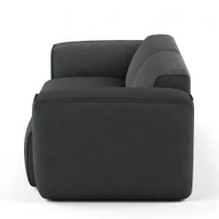 Studio Copenhagen Canapé 2 places HUDSON - Microfibre Teda: Anthracite -Meubles de salon Soldes 1000316097 220120 13102600327 DETAILS P000000001000316097