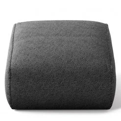 Studio Copenhagen Repose-pieds capitonné HUDSON - Bouclé Tissu Bony: Anthracite 12 Studio Copenhagen Repose-pieds capitonné HUDSON - Bouclé Tissu Bony: Anthracite -Meubles de salon Soldes 1000316148 220120 13101700194 DETAILS P000000001000316148