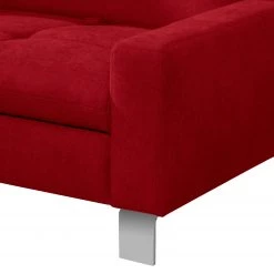 ADA trendline Canapé d’angle Newby - Chenille - Rouge - Méridienne courte à gauche (vue de face) - Sans fonction couchage 16 ADA trendline Canapé d’angle Newby - Chenille - Rouge - Méridienne courte à gauche (vue de face) - Sans fonction couchage -Meubles de salon Soldes 1000316708 220317 070 DETAILS P000000001000316708