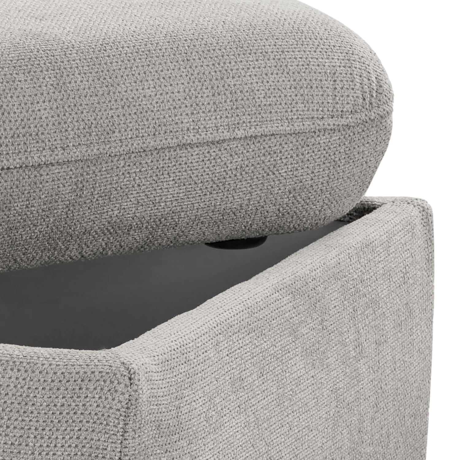 Loftscape Repose-pieds Gothem - Tissu Palila: Granite 6 Loftscape Repose-pieds Gothem - Tissu Palila: Granite – Image 4