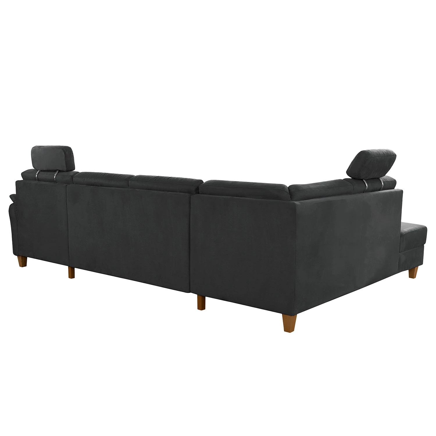 Loftscape Canapé panoramique Corvus - Microfibre Alais: Gris - Méridienne longue à gauche (vue de face) - Avec fonction couchage 8 Loftscape Canapé panoramique Corvus - Microfibre Alais: Gris - Méridienne longue à gauche (vue de face) - Avec fonction couchage – Image 6