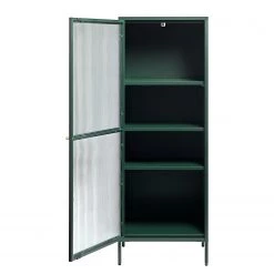 Loftscape Vitrine Bunta Floro - Vert foncé -Meubles de salon Soldes 1000319420 220107 10192800072 DETAILS P000000001000319420