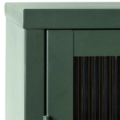Loftscape Buffet haut Bunta Floro - Vert foncé -Meubles de salon Soldes 1000319421 220107 10192800084 DETAILS P000000001000319421