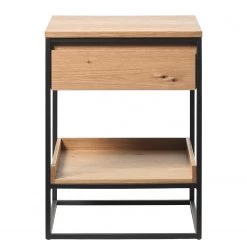 Red Living Bout de canapé Ratho - Placage en bois véritable / Métal -Chêne / Noir 7 Red Living Bout de canapé Ratho - Placage en bois véritable / Métal -Chêne / Noir -Meubles de salon Soldes 1000319428 220107 10192800084 DETAILS P000000001000319428