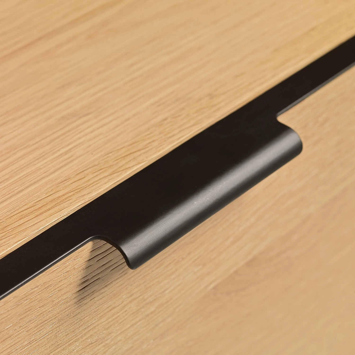 Loftscape Enfilade Limoges - Placage en bois véritable / Métal -Chêne / Noir 13 Loftscape Enfilade Limoges - Placage en bois véritable / Métal -Chêne / Noir – Image 11