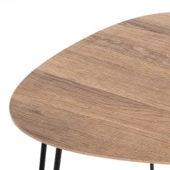 Red Living Bout de canapé Booragoon II - Métal - Imitation chêne / Noir 11 Red Living Bout de canapé Booragoon II - Métal - Imitation chêne / Noir -Meubles de salon Soldes 1000319825 220112 12122700055 DETAILS P000000001000319825