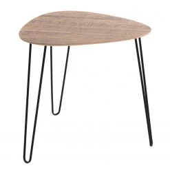 Red Living Bout de canapé Booragoon I - Métal - Imitation chêne / Noir 10 Red Living Bout de canapé Booragoon I - Métal - Imitation chêne / Noir -Meubles de salon Soldes 1000319826 220112 121226000033 DETAILS P000000001000319826