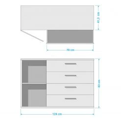 Loftscape Buffet Jördis -Meubles de salon Soldes 1000324984 220117 08220400622 SKETCH DETAILS P000000001000324984 sketch