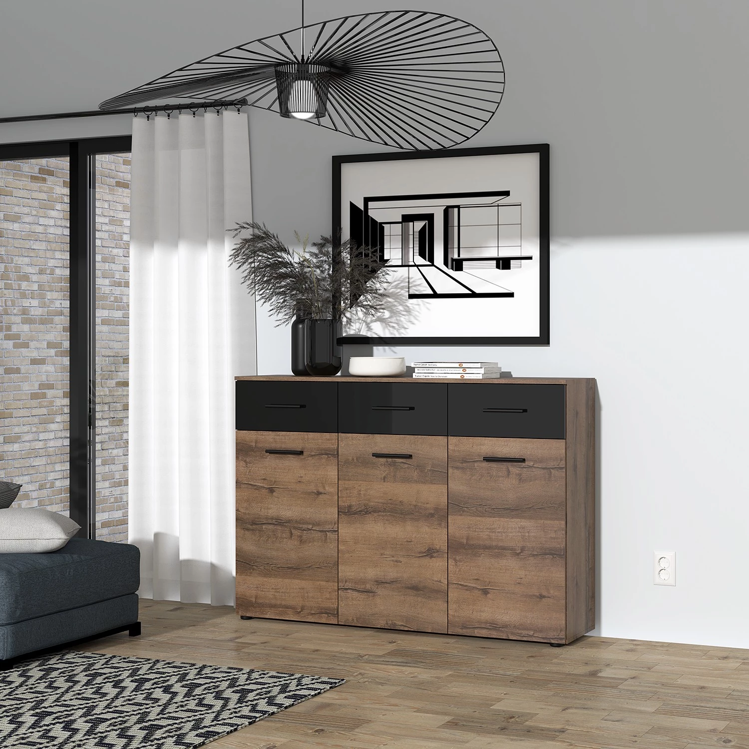 Loftscape Buffet Oliver 4 Loftscape Buffet Oliver – Image 2