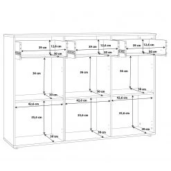 Loftscape Buffet Oliver 15 Loftscape Buffet Oliver -Meubles de salon Soldes 1000324990 220203 150547000501 SKETCH DETAILS P000000001000324990 sketch