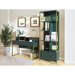 Loftscape Étagères de bureau Shiny - Vert foncé 9 Loftscape Étagères de bureau Shiny - Vert foncé -Meubles de salon Soldes 1000325216 220113 15310700045 MOOD DETAILS P000000001000325216 mood