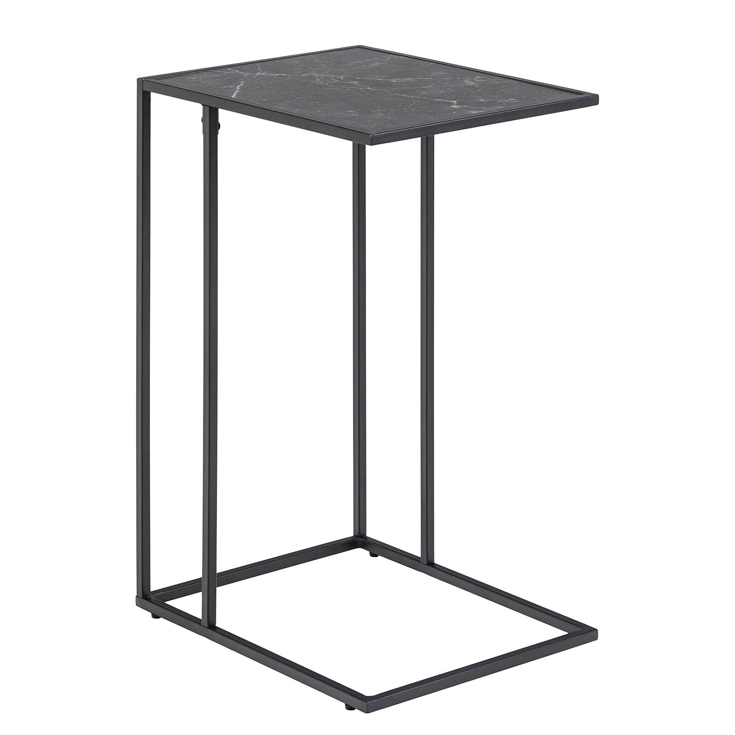 Red Living Bout de canapé Zap - Imitation marbre noir / Noir 3 Red Living Bout de canapé Zap - Imitation marbre noir / Noir