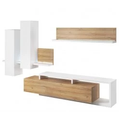 Loftscape Ensemble meubles TV Littor (3 éléments) - Blanc / Imitation chêne Grandson 16 Loftscape Ensemble meubles TV Littor (3 éléments) - Blanc / Imitation chêne Grandson -Meubles de salon Soldes 1000327454 220125 13413100030 DETAILS P000000001000327454