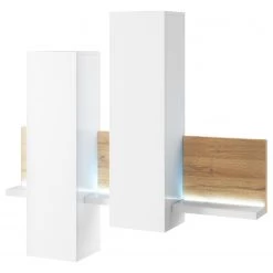 Loftscape Ensemble meubles TV Littor (3 éléments) - Blanc / Imitation chêne Grandson 19 Loftscape Ensemble meubles TV Littor (3 éléments) - Blanc / Imitation chêne Grandson -Meubles de salon Soldes 1000327454 220125 13413200060 DETAILS P000000001000327454