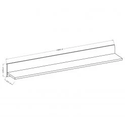 Loftscape Ensemble meubles TV Tyfta II (4 élém.) - Blanc brillant 27 Loftscape Ensemble meubles TV Tyfta II (4 élém.) - Blanc brillant -Meubles de salon Soldes 1000327455 220125 134133000503 SKETCH DETAILS P000000001000327455 sketch