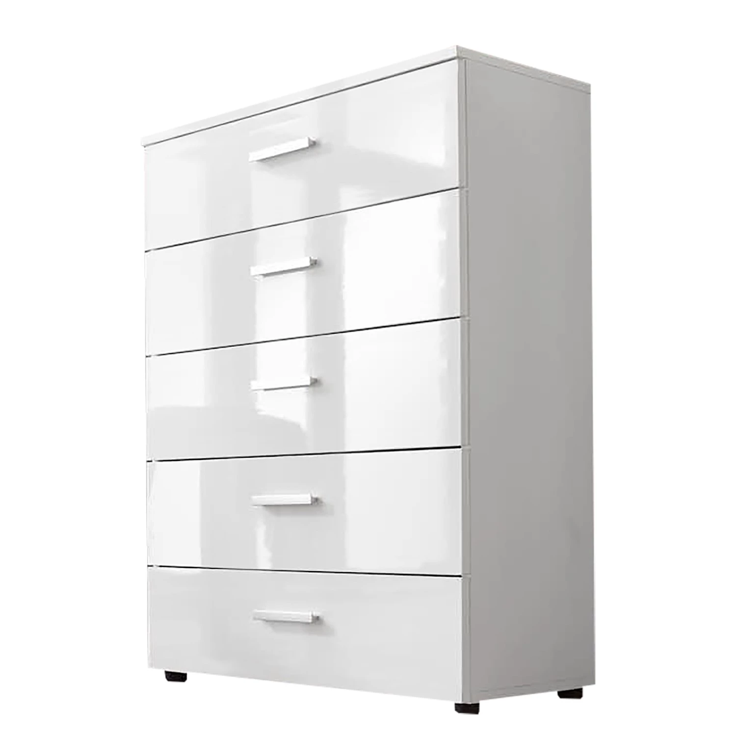 Loftscape Commode Merwe II - Blanc brillant / Blanc mat 3 Loftscape Commode Merwe II - Blanc brillant / Blanc mat