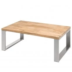 Naturoo Table basse Purros - ChĂŞne massif - Anthracite