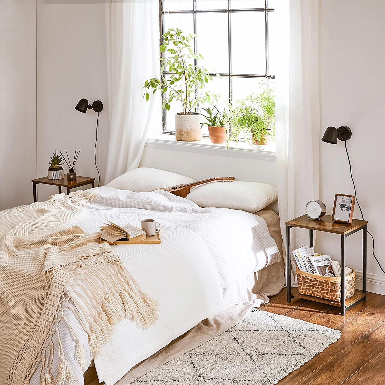 Red Living Bout de canapé Uberto - Marron / Noir 8 Red Living Bout de canapé Uberto - Marron / Noir – Image 6