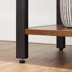 Red Living Étagère Leesville VIII - Marron / Noir -Meubles de salon Soldes 1000329421 220203 16155500023 MOOD DETAILS P000000001000329421 mood