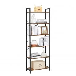 Red Living Étagère Leesville VIII - Marron / Noir -Meubles de salon Soldes 1000329421 220203 16155500030 DETAILS P000000001000329421