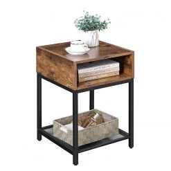 Red Living Bout de canapé Bettyhill III - Métal - Marron / Noir 15 Red Living Bout de canapé Bettyhill III - Métal - Marron / Noir -Meubles de salon Soldes 1000329430 220203 1615590050 DETAILS P000000001000329430