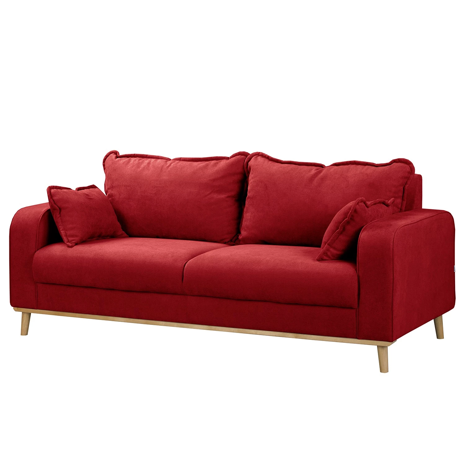 Norrwood Canapé Nante (3 places) - Microfibre Enza: Rouge 3 Norrwood Canapé Nante (3 places) - Microfibre Enza: Rouge
