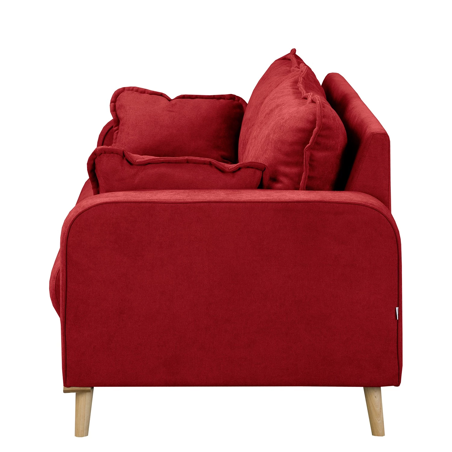 Norrwood Canapé Nante (3 places) - Microfibre Enza: Rouge 5 Norrwood Canapé Nante (3 places) - Microfibre Enza: Rouge – Image 3