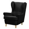 Norrwood Fauteuil bergère Ranu II - Microfibre Jada: Noir 1 Norrwood Fauteuil bergère Ranu II - Microfibre Jada: Noir -Meubles de salon Soldes 1000329985 220304 010 IMAGE P000000001000329985