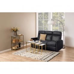 Fredriks Étagère Katori II - Verre / Métal - Imitation marbre blanc / Doré -Meubles de salon Soldes 1000330565 220208 14503000021 MOOD DETAILS P000000001000330565 mood