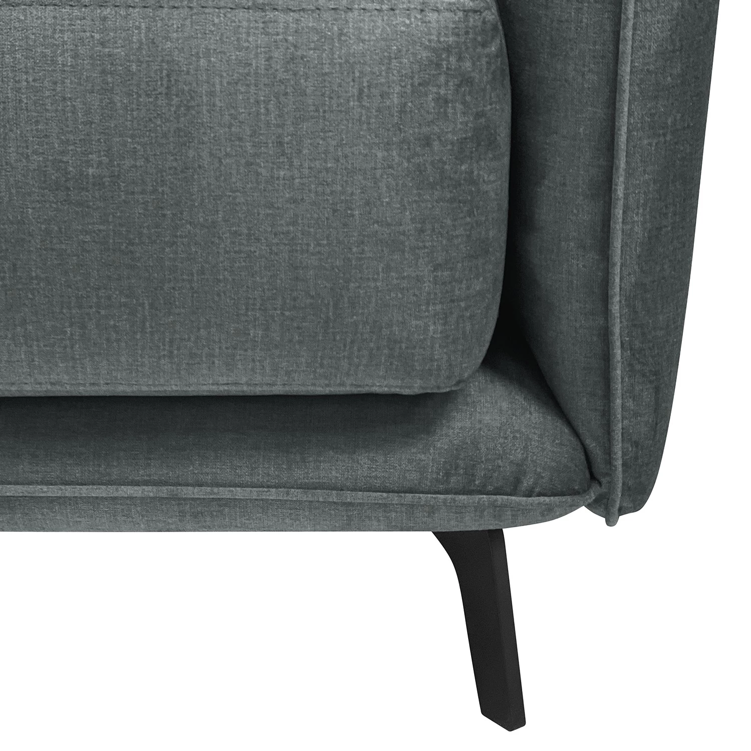 Norrwood Canapé Frederike (3 places) - Microfibre Faria: Gris foncé 10 Norrwood Canapé Frederike (3 places) - Microfibre Faria: Gris foncé – Image 8