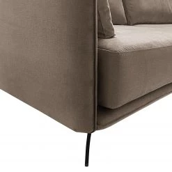 Norrwood Canapé Frederike (2,5 places) - Microfibre Faria: Gris marron -Meubles de salon Soldes 1000330782 220214 080 DETAILS P000000001000330782