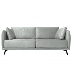 Norrwood Canapé Frederike (2,5 places) - Microfibre Faria: Bleu gris -Meubles de salon Soldes 1000330784 220214 030 DETAILS P000000001000330784