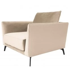 Norrwood Canapé Gobabis (1,5 place) - Velours Ravi: Créme