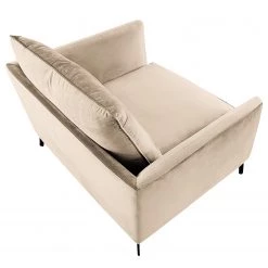 Norrwood Canapé Gobabis (1,5 place) - Velours Ravi: Créme -Meubles de salon Soldes 1000330852 220214 070 DETAILS P000000001000330852