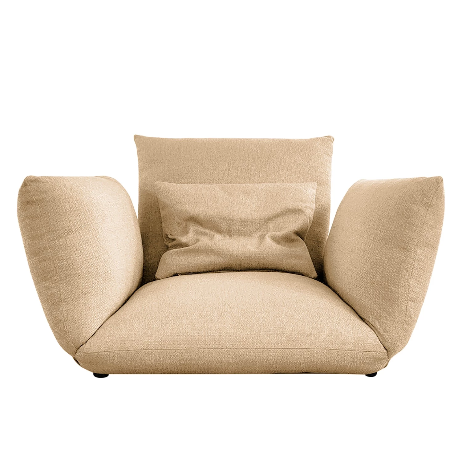 Loftscape Fauteuil Olympus - Tissu Polly: Beige 6 Loftscape Fauteuil Olympus - Tissu Polly: Beige – Image 4