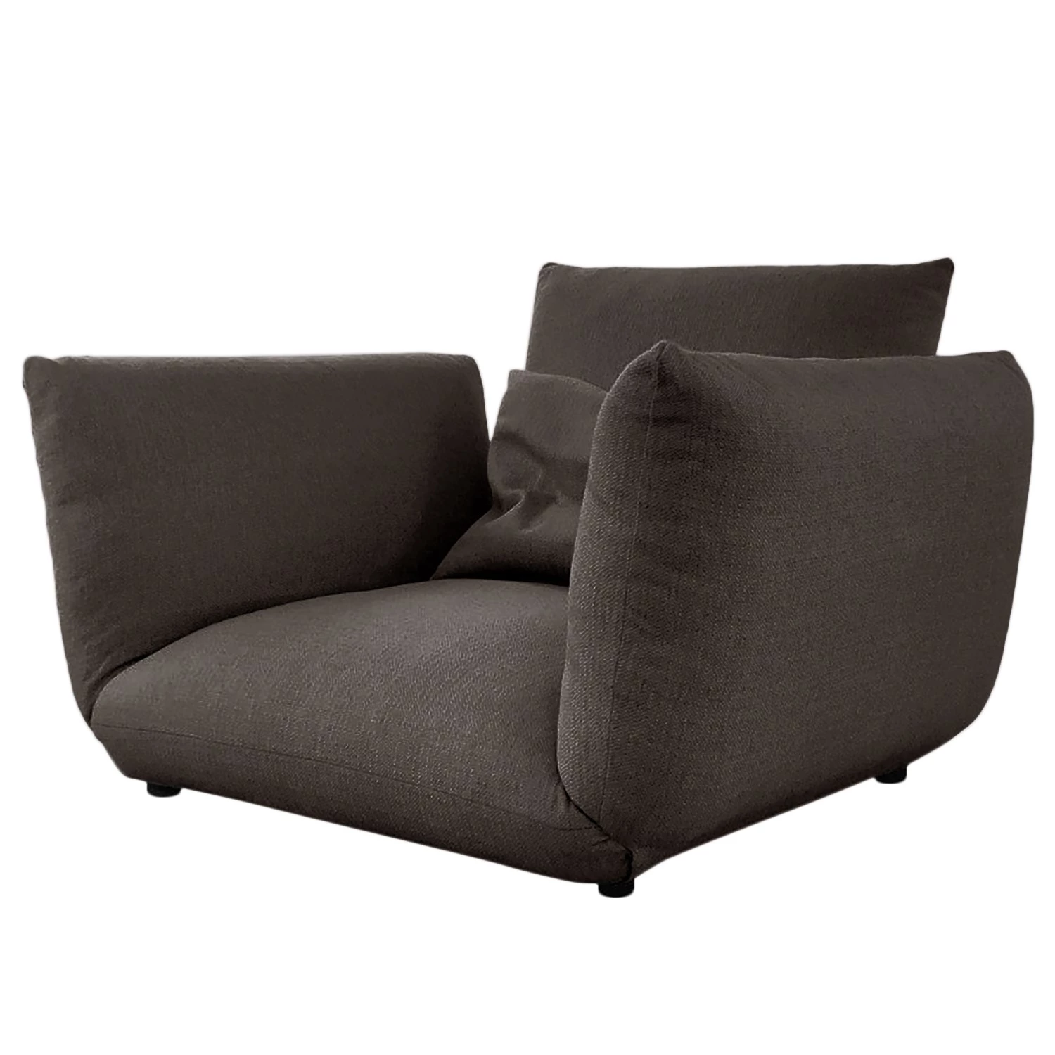 Loftscape Fauteuil XL Olympus - Tissu Polly: Anthracite 3 Loftscape Fauteuil XL Olympus - Tissu Polly: Anthracite