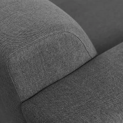 Norrwood Canapé d’angle Asia - Tissu Inas: Basalte - Méridienne courte à droite (vue de face) -Meubles de salon Soldes 1000330887 220214 100 DETAILS P000000001000330887