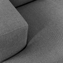 Norrwood Canapé d’angle Asia - Tissu Inas: Basalte - Méridienne courte à droite (vue de face) -Meubles de salon Soldes 1000330887 220214 110 DETAILS P000000001000330887