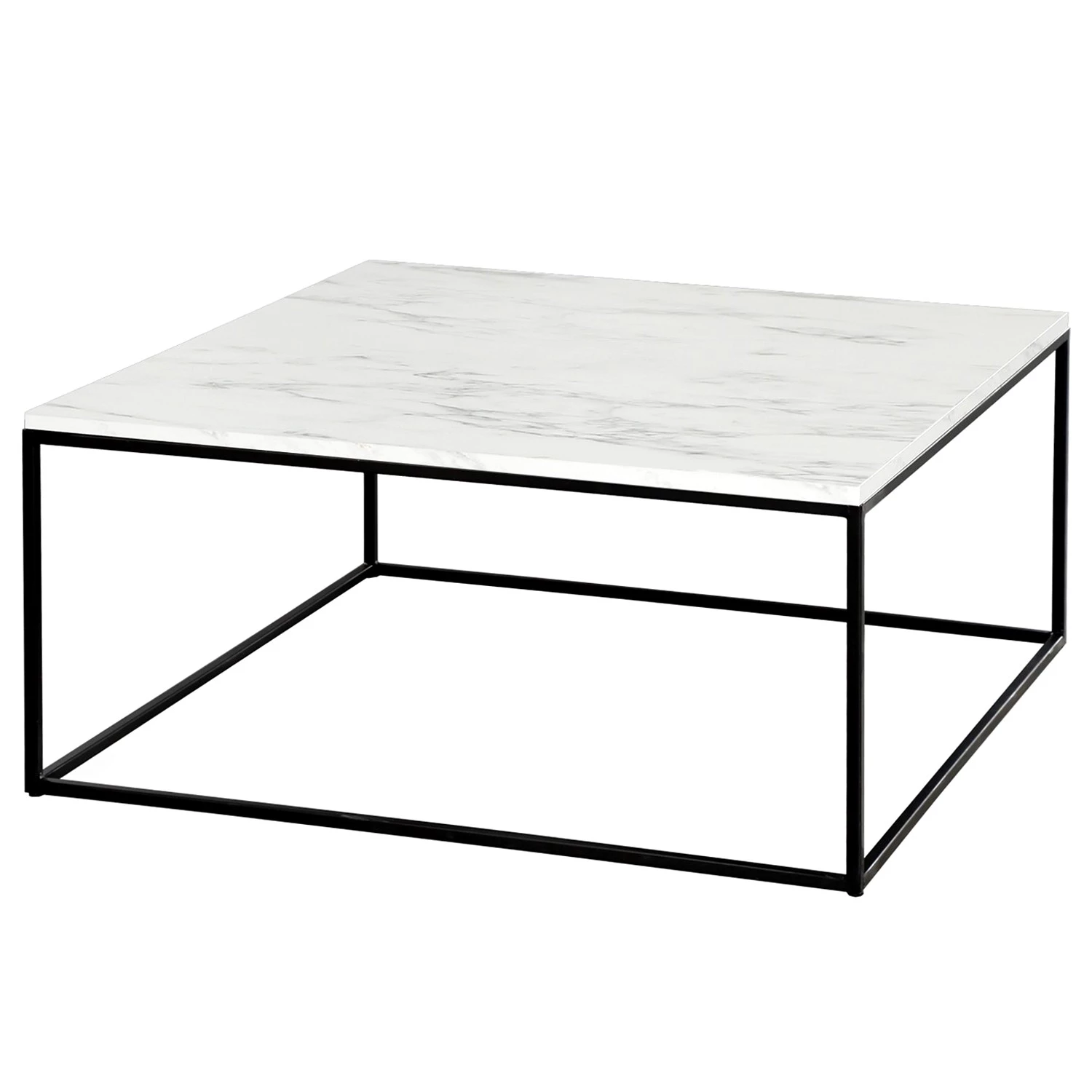 Loftscape Table basse Reedsen - Imitation marbre blanc 3 Loftscape Table basse Reedsen - Imitation marbre blanc
